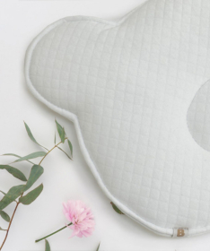 Textil jastuk za bebe Meda Pepito beli 28x30cm