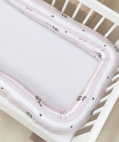 Zaštitna ogradica za krevetac za bebe 15x200cm Leptirići