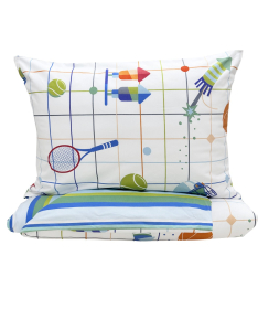 Posteljina za dečiji krevet (navlaka za jorgan i jasučnica) Playground