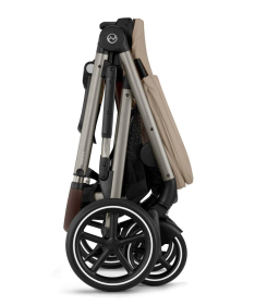 Cybex Gazelle S kolica za blizance Taupe frame - Almond Beige