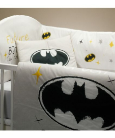 STEFAN komplet posteljine za krevetac za bebe 120x60cm Batman