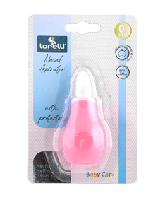 Lorelli aspirator pumpica za nos sa štitnikom Blush Pink