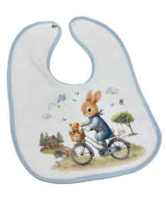 Deksi portikla za bebe Zeka na bicikli Plava