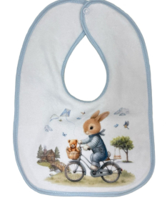 Deksi portikla za bebe Zeka na bicikli Plava