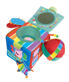 Peppa prase plišana aktiviti kocka - 1041980