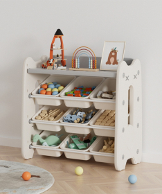 Feelkids sistem za odlaganje igračaka i stvari Mačka Bela