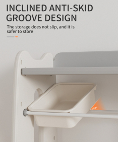 Feelkids sistem za odlaganje igračaka i stvari Mačka Bela