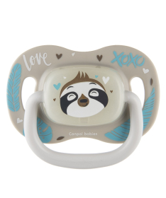 Canpol Babies silikonska varalica 6-18m  Exotic animals Lenjivac 34/935 