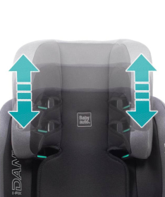 Babyauto Dantia iFix i-Size auto sedište za decu 100-150cm - Stone Grey