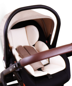 Jungle Lumi kolica za bebe 3 U 1 sa i-Size auto sedištem - Beige