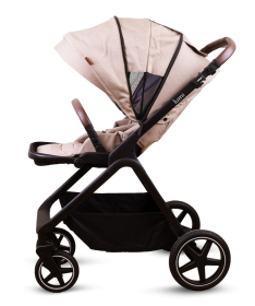 Jungle Lumi kolica za bebe 3 U 1 sa i-Size auto sedištem - Beige
