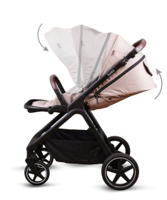 Jungle Lumi kolica za bebe 3 U 1 sa i-Size auto sedištem - Beige