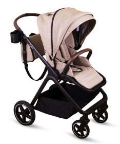 Jungle Lumi kolica za bebe 3 U 1 sa i-Size auto sedištem - Beige
