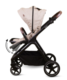 Jungle Lumi kolica za bebe 3 U 1 sa i-Size auto sedištem - Beige