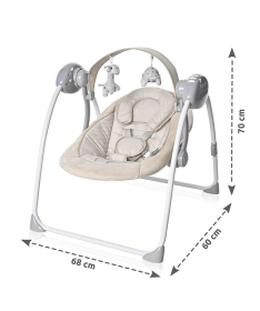 Lorelli Reya kolica za bebe 3 u 1 Green i GRATIS ležaljka Portofino