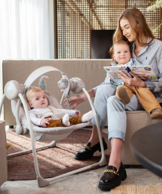 Lorelli Reya kolica za bebe 3 u 1 Green i GRATIS ležaljka Portofino