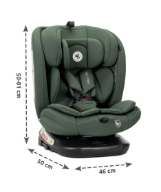 Lorelli Capella i-Size Isofix 360 auto sedište za decu 40-150cm Pink