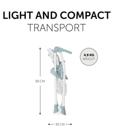 Hauck Sit N Fold hranilica za bebe Dusty Mint