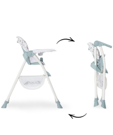 Hauck Sit N Fold hranilica za bebe Dusty Mint