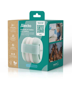 Alecto baby štitnici za uši BV74 Green - 71104085