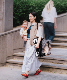 Stokke Yoyo3 kolica za bebe Crni ram 6m+ Olive