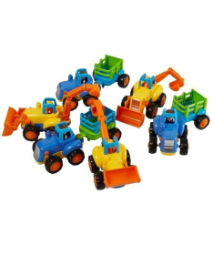 Hola Toys Happy truck traktor ili bager igračka za decu 1 komad