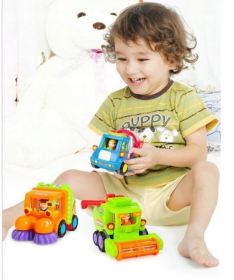 Hola Toys mešalica, vozilo za čišćenje ili kombajn igračka za decu 1 komad