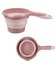 Babyjem sklopivi bokal za kupanje bebe - Pink