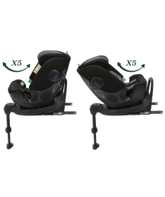 Chicco Fullseat 360 Isize auto sedište za decu 61-150cm Black Satin