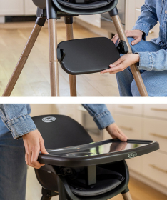 Graco Presti hranilica za decu do 27 kg Dusty Rose