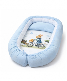 Deksi Gnezdo za bebe Zeka plava