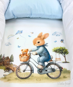 Deksi Gnezdo za bebe Zeka plava