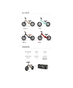 Qplay Racer balanser za decu do 30 kg Mint