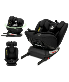 Lorelli Capella i-Size Isofix 360 auto sedište za decu 40-150cm Black