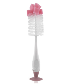 Lorelli četka za čišćenje flašica i cucli Blush Pink
