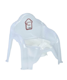 Bebekevi noša za decu providna u obliku stolice White BEVI717B