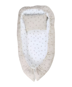 Bebekevi Comfort gnezdo za bebe sa jastukom Beige BEVI1545K