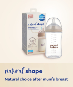 Canpol Babies Natural Shape flašica antikolik dual zone 330ml 35/402