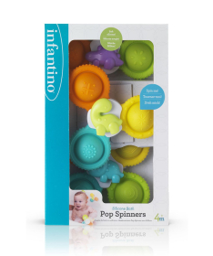 Infantino silikonski spiner za kupanje bebe 22115420