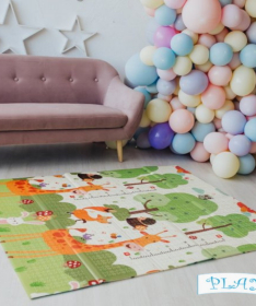 PLAYTIME sklopiva podloga za decu 150x180x1 cm Park