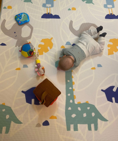 Duck&Bear premijum sklopiva podloga za decu 149x179x1 cm Afrika