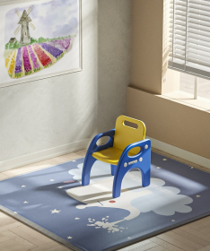 Feelkids stolica za decu Teget&Žuta