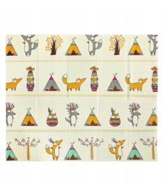 NouNou podloga za igru bebe od XPE pene Indian Summer 180×200x1 cm