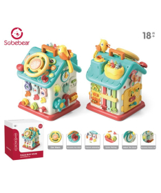 HK Mini edukativna kućica sa aktivnostima Puzzle busy house A102978