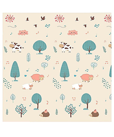 BBO Podloga za igru bebe od pene 180x200x1cm Cool Cat