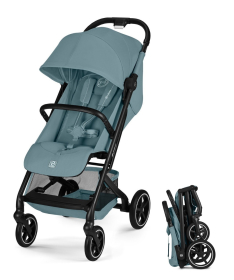 Cybex Beezy kolica za bebe do 22 kg black frame Stormy Blue