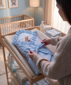 Tri Drugara dunjica za iznošenje bebe Zeka plava
