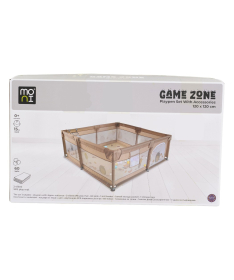 Moni GameZone ogradica za igru dece 120x120x64cm Beige