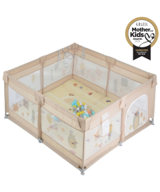 Moni GameZone ogradica za igru dece 120x120x64cm Beige