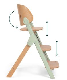Chicco Meraviglia hranilica za bebe 3 u 1 do 110 kg Fossil